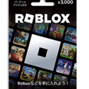 Roblox ギフトカード　2000円分