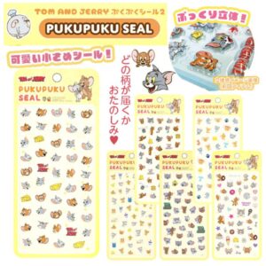 トムとジェリー ぷくぷくシール　品番：E22568